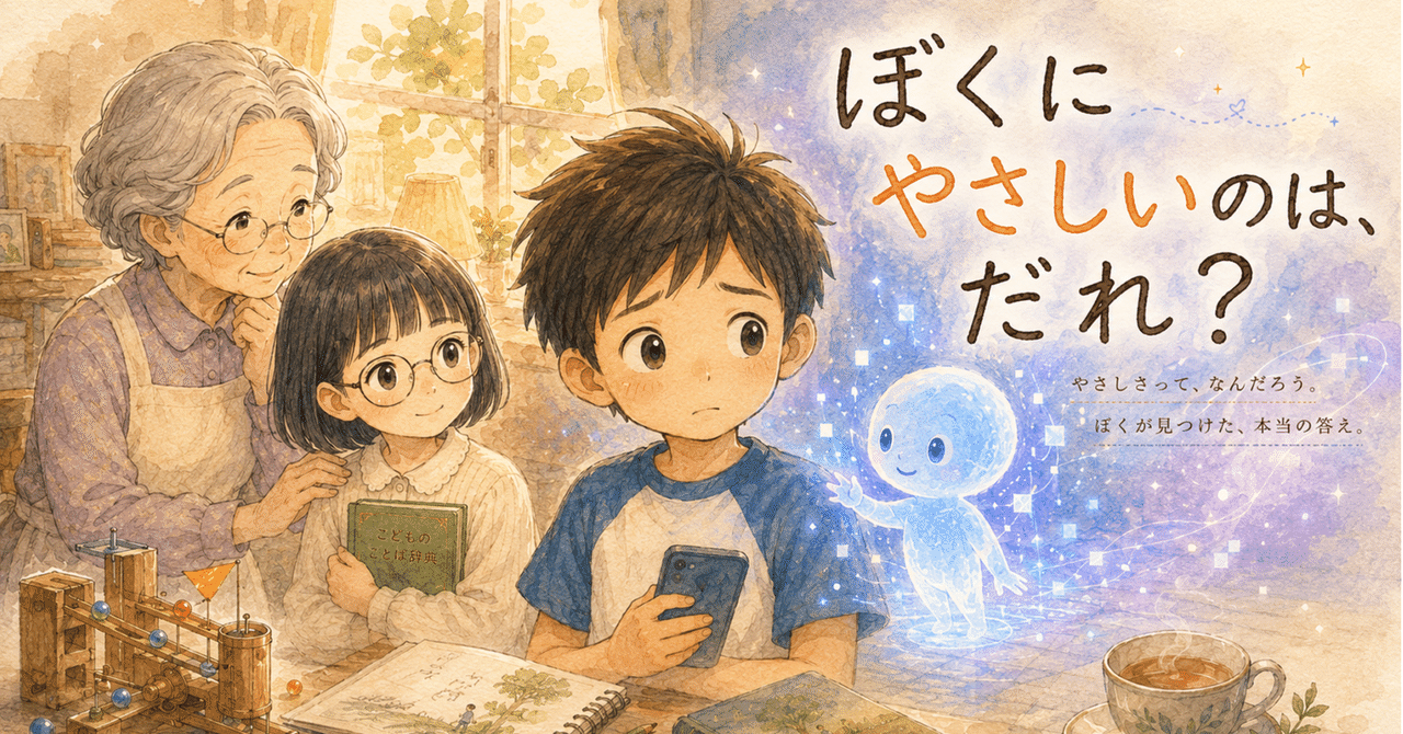 ぼくにやさしいのは、だれ？の作品見出し画像